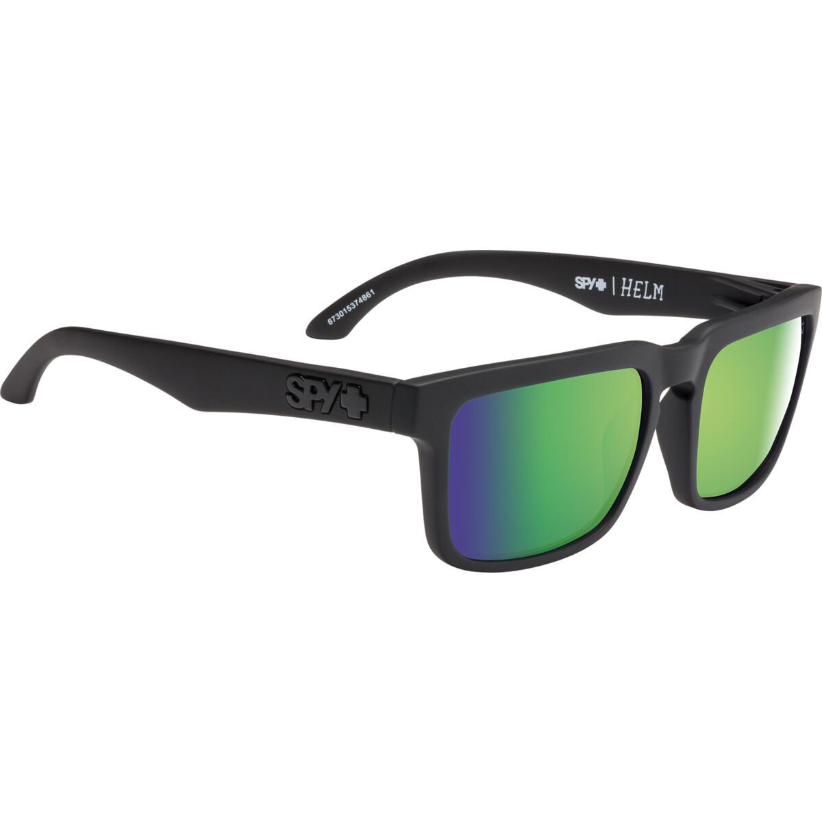 HELM, Black Matte-Happy Bronze Polar with Green Spectra, hi-res image number null